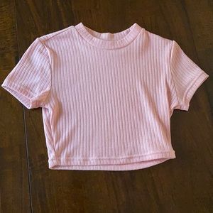 Shein basic ribbed top